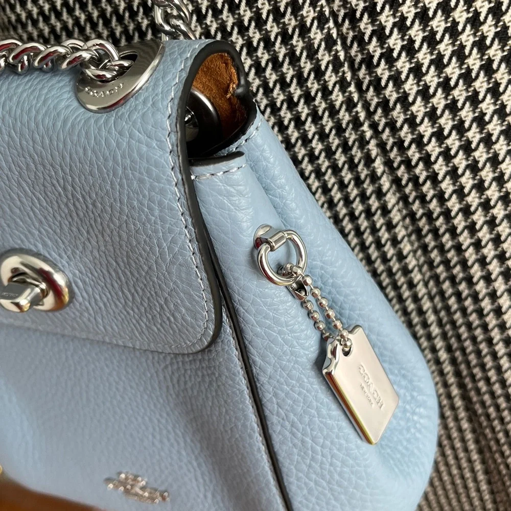 Coach, women’s Convertible mini Backpack, Cornflower